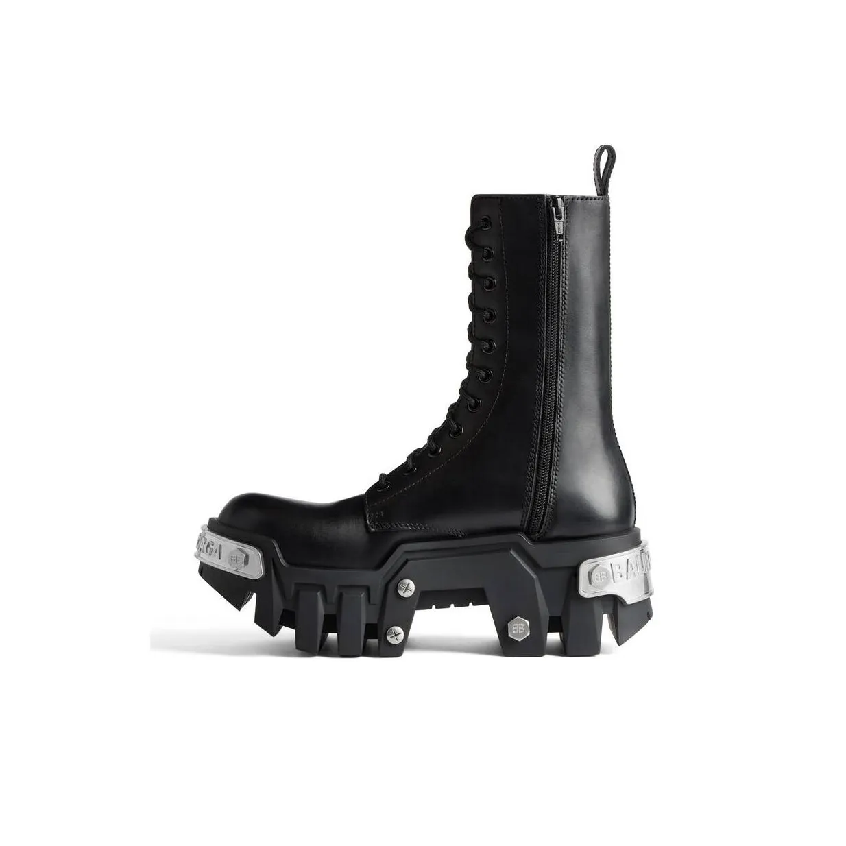Balenciaga Bulldozer Platform Lace up Boots