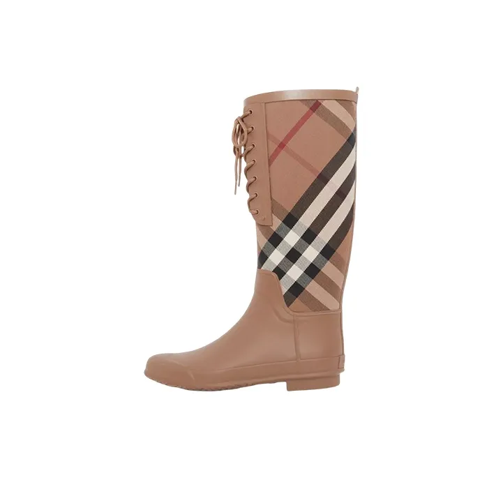Burberry Vintage Knee high Boots Women's Birch Brown