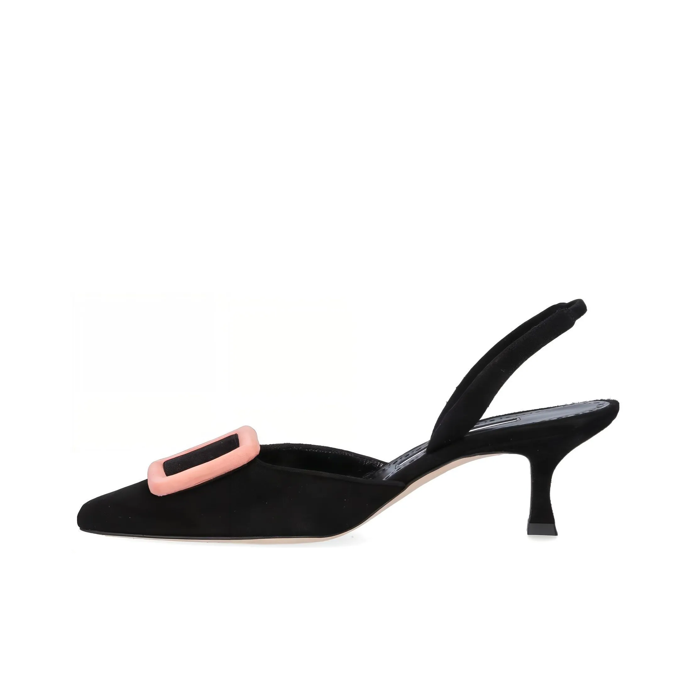 MANOLO BLAHNIK Slim Heel High Heels Women's Black
