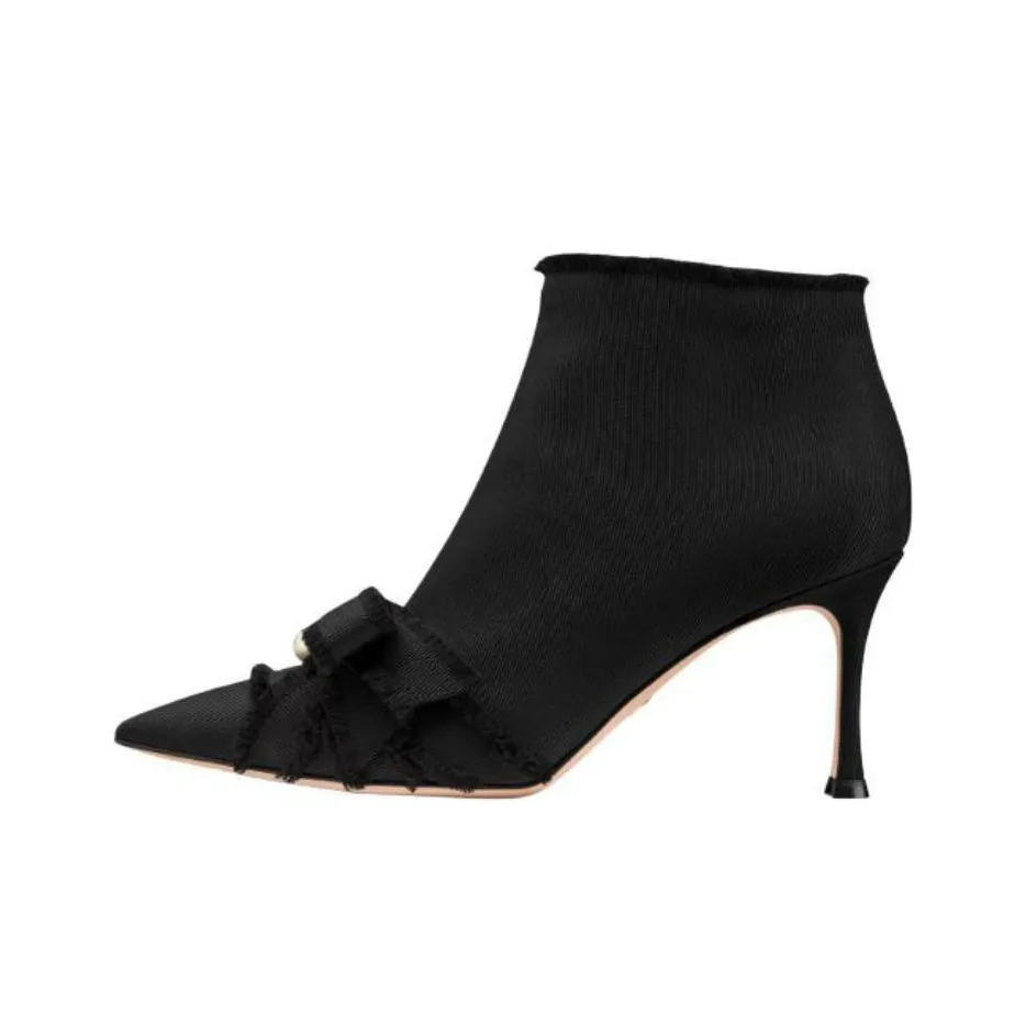 DIOR Adiorable Ankle Boots 8cm Women's Black