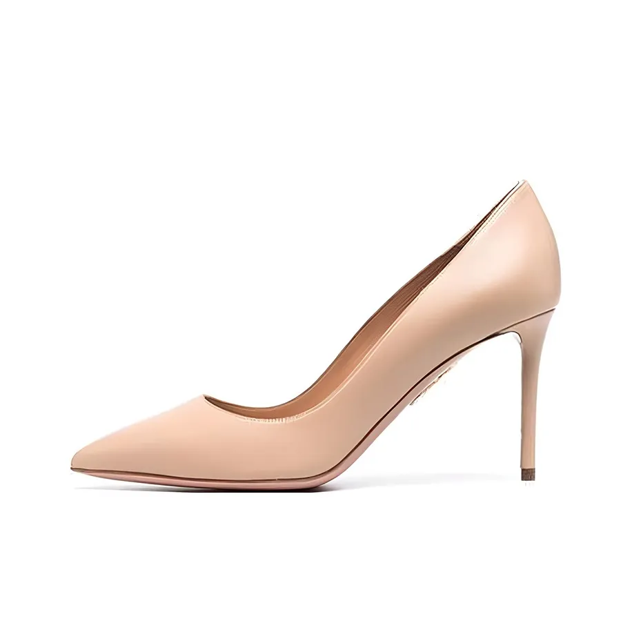 AQUAZZURA Purist 105mm Leather Pumps