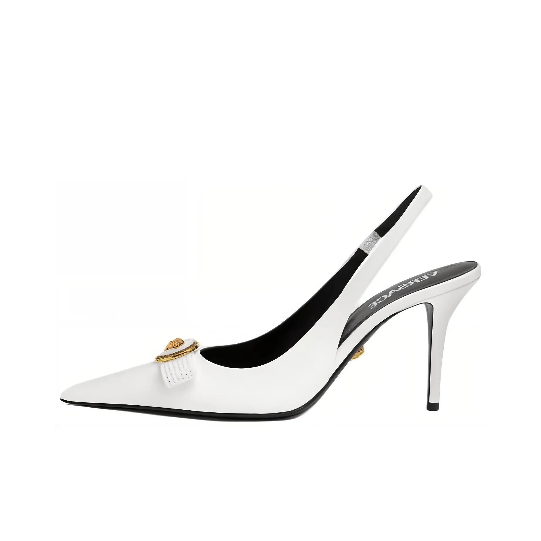VERSACE Medusa '95 85mm Leather Pumps