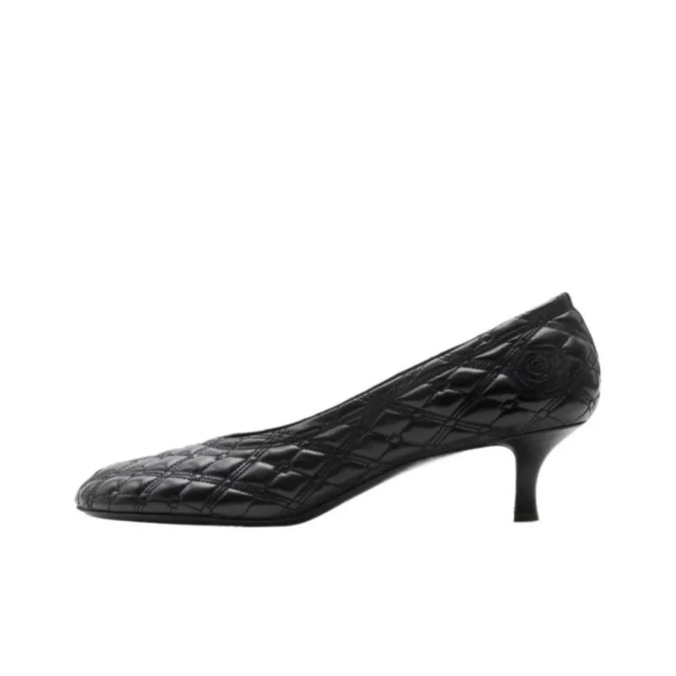 Burberry EKD Baby 45mm Leather Pumps