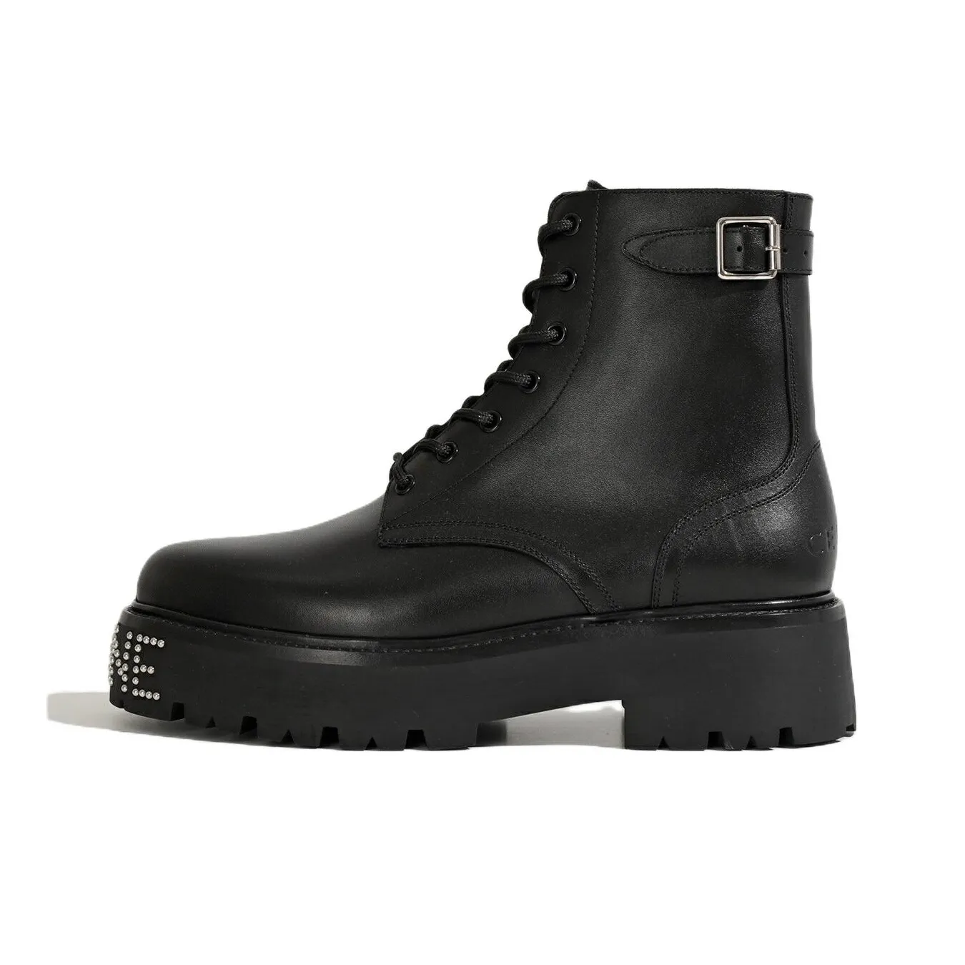 CELINE Bulky Ankle Boots Platform Men's Black