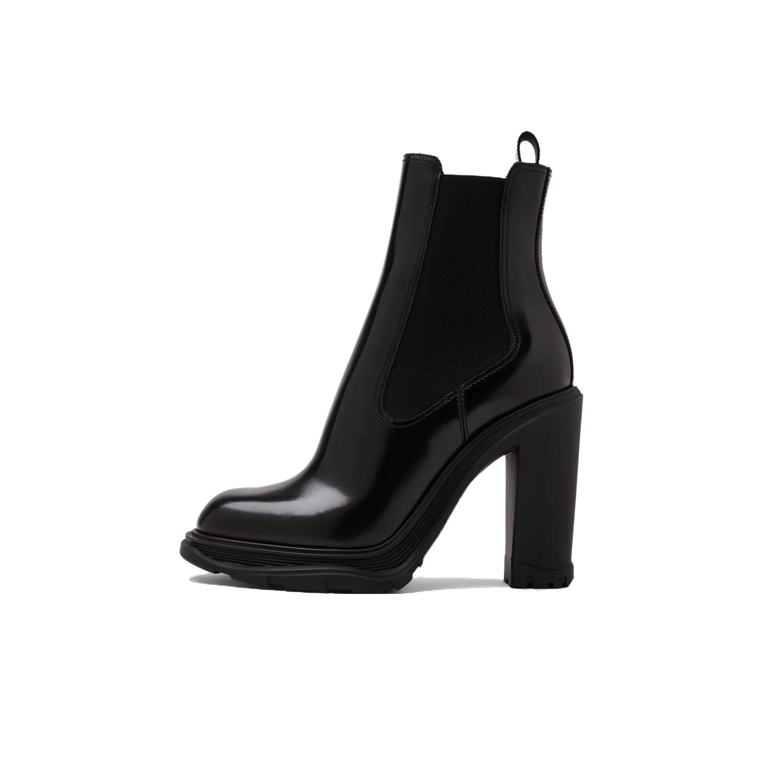 Alexander McQueen Block-Heeled Ankle Boots Women's