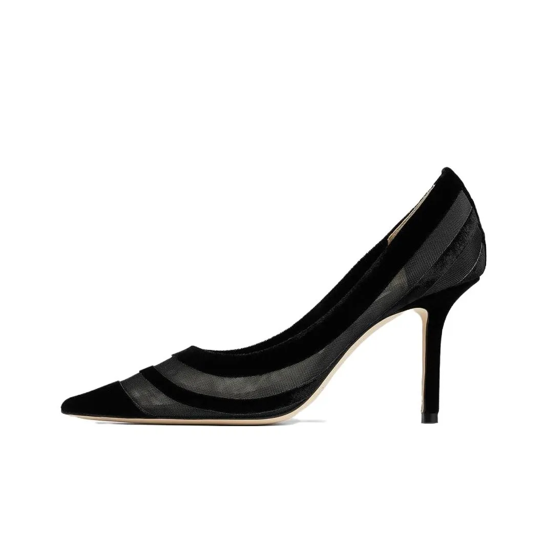 Jimmy Choo Love 85mm Pointed Leather Pumps