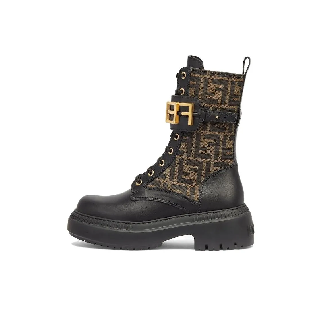 FENDI Women's FENDIgraphy Boot 'Brown FF Pattern'