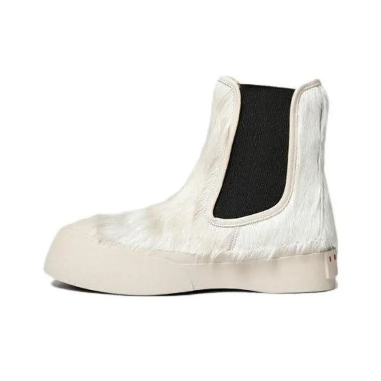 MARNI Pablo Calf-hair Chelsea Boots