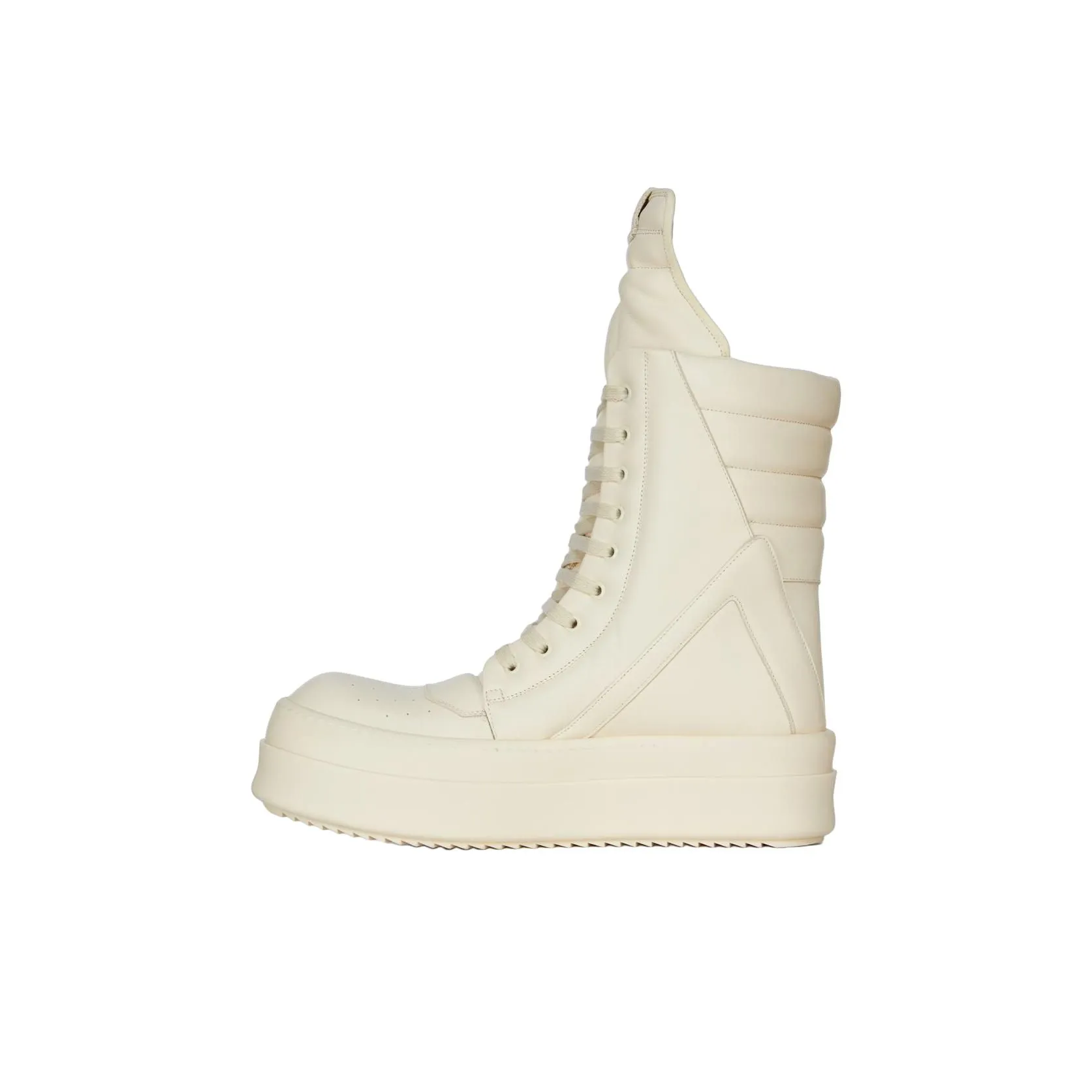 RICK OWENS/RO Mega Geobask Ankle ASICS Boots Men's White
