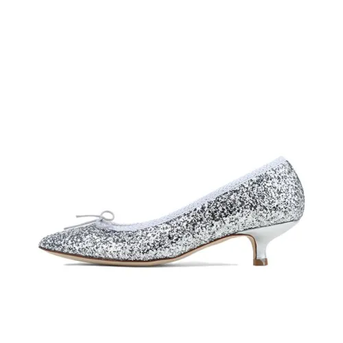 Repetto Высокие каблуки Серебристые Женские