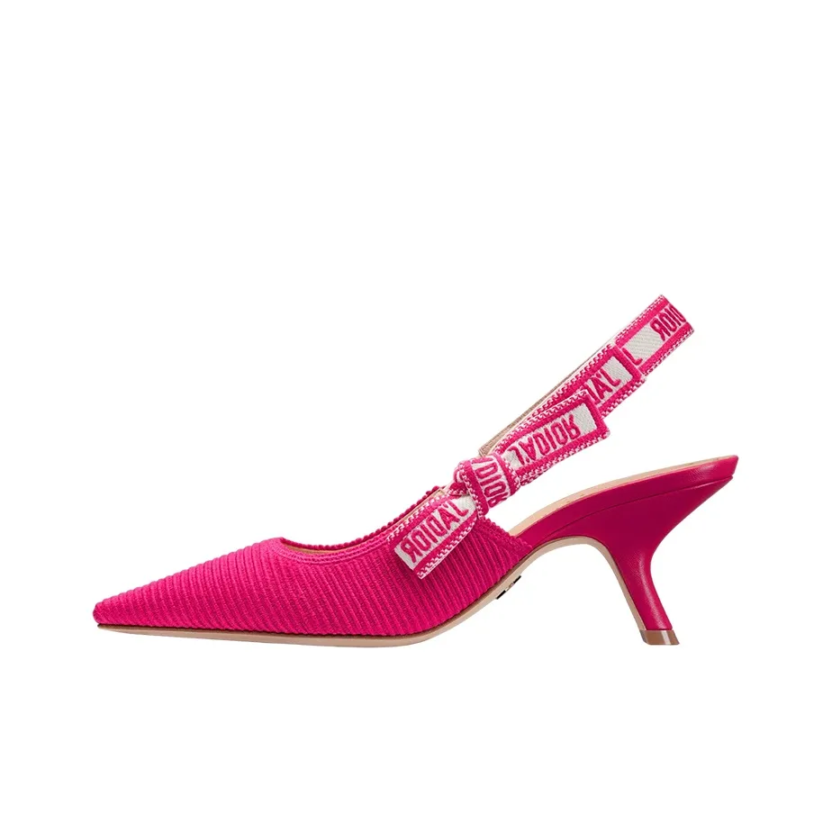 DIOR J'Adior Cone Heel High Heels 6.5cm Women's Pink