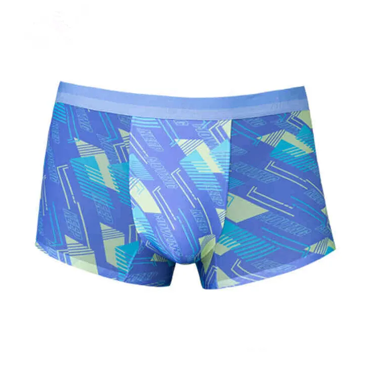 ANTA Life Collection Боксеры Мужские 1 Пачка Светло-Синий Зеленый С принтом