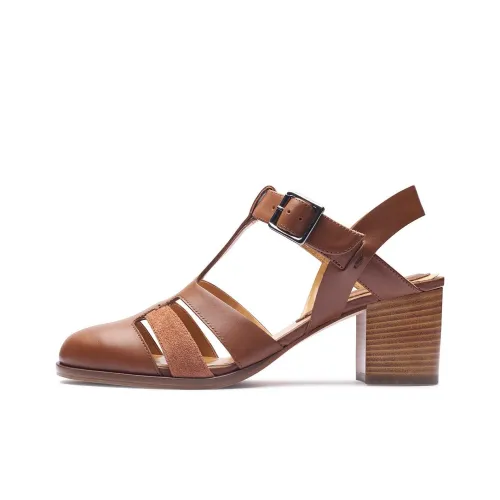 Paraboot Высокие каблуки Коричневый Женские