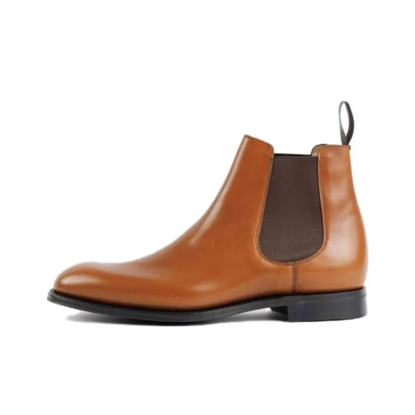 CHURCH'S Short Chelsea Boots Men's Brown