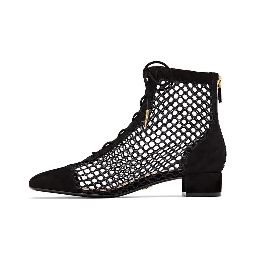 DIOR Naughtily D Ankle Boots Women's Black
