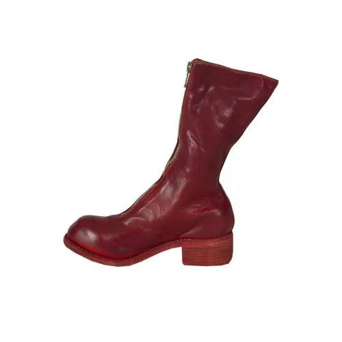 GUIDI Женские высокие сапоги с высоким каблуком
