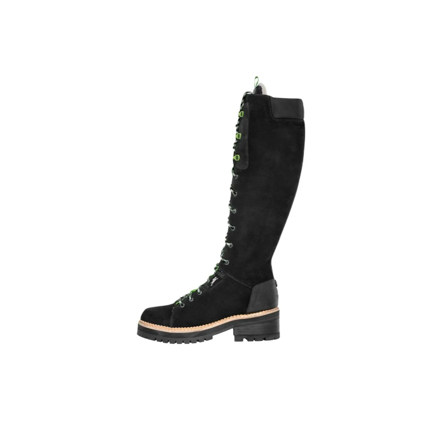 LONGCHAMP Женские высокие сапоги на молнии черные