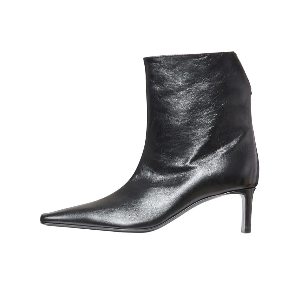 KHAITE Ankle Boots 5.5cm Women's Black