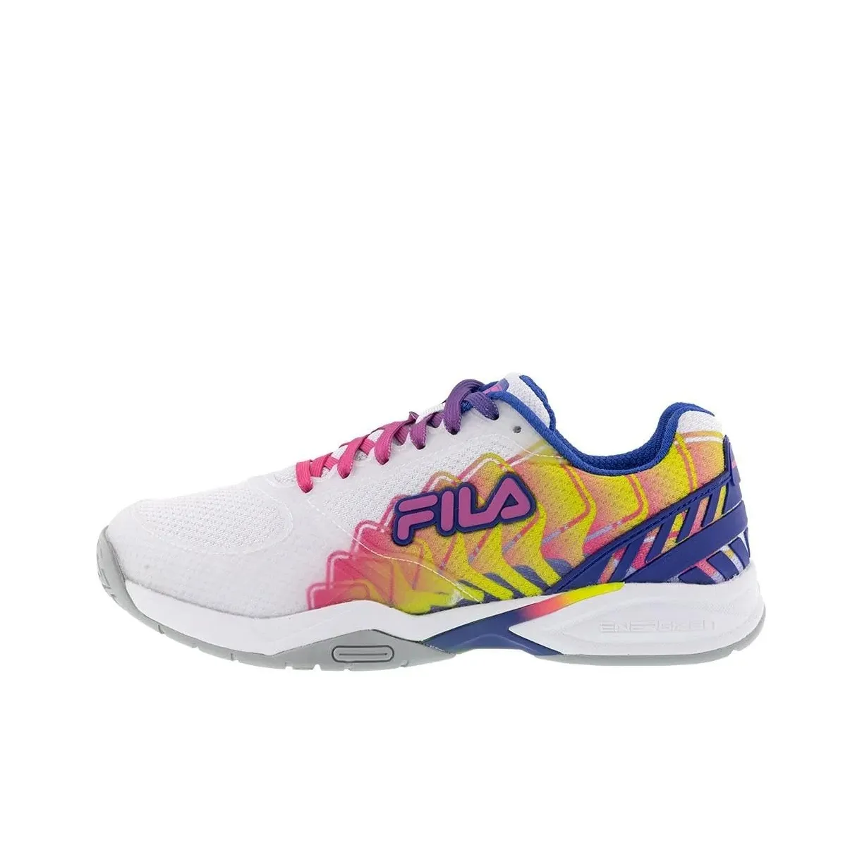 FILA Volley Zone Low Top Running Shoes Women's White Red Blue