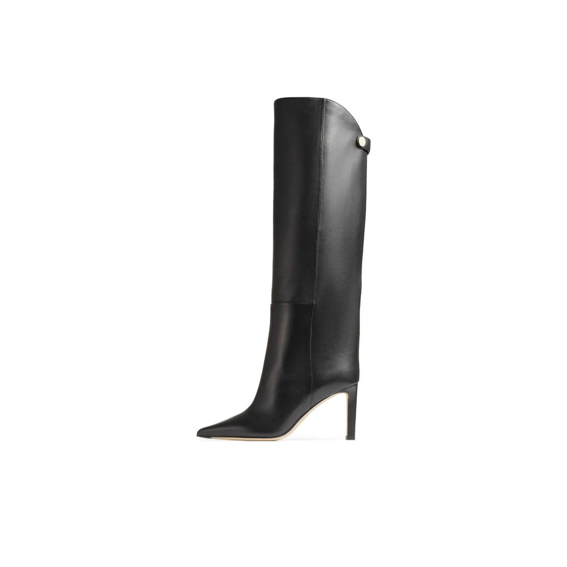 Jimmy Choo Alizze 85mm Leather Boots Women's