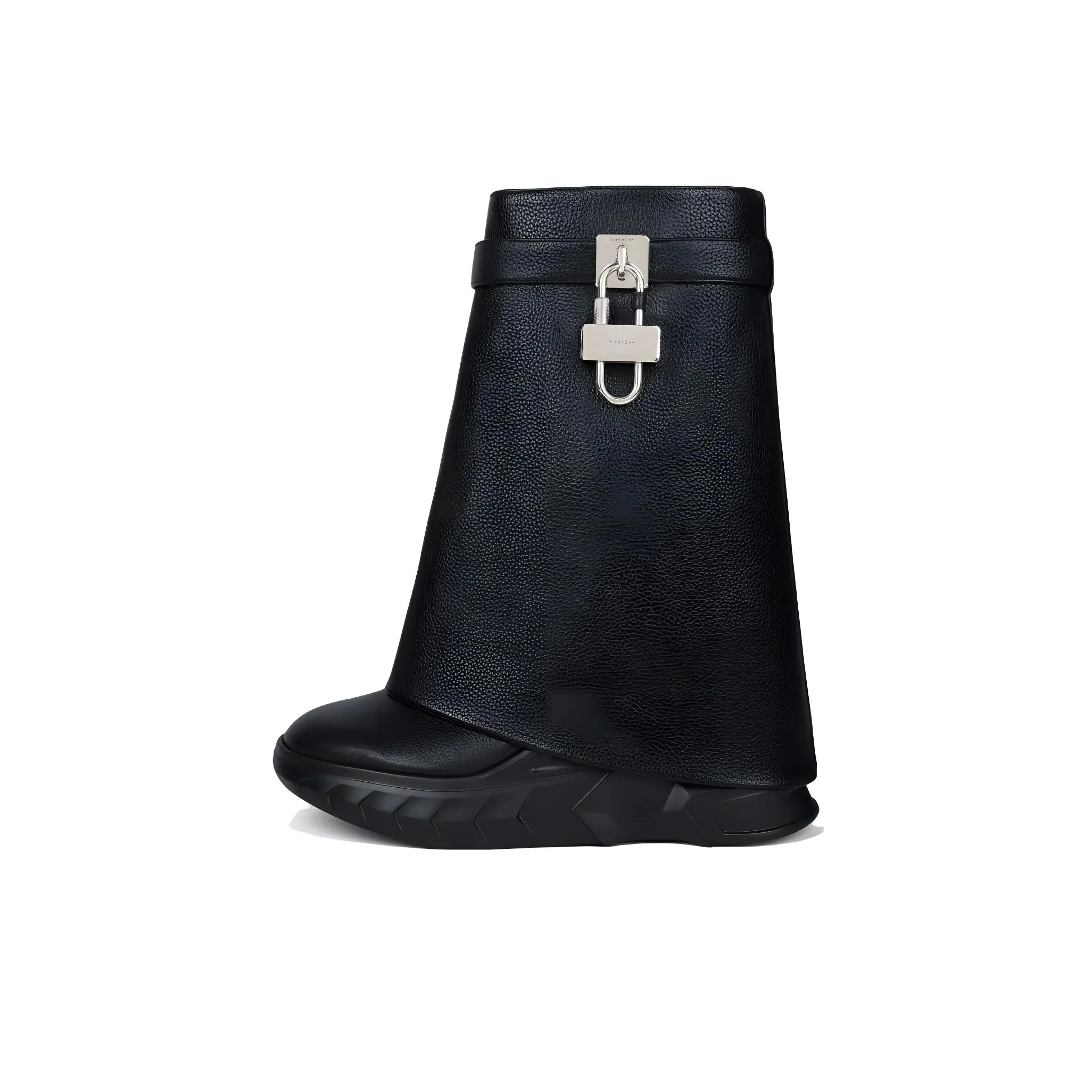 Givenchy Shark Lock Ankle Boots 8cm Women
s Black