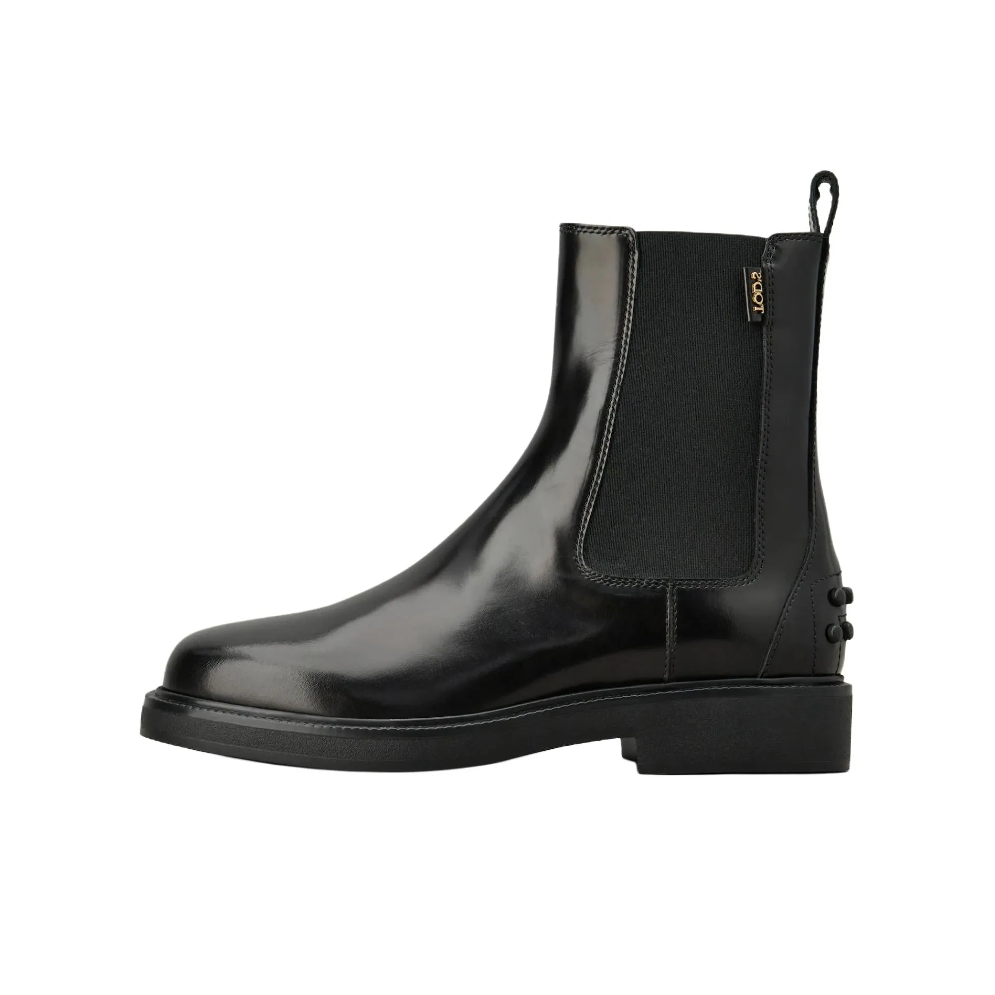 TOD'S Logo Patch Ankle Boots Women's