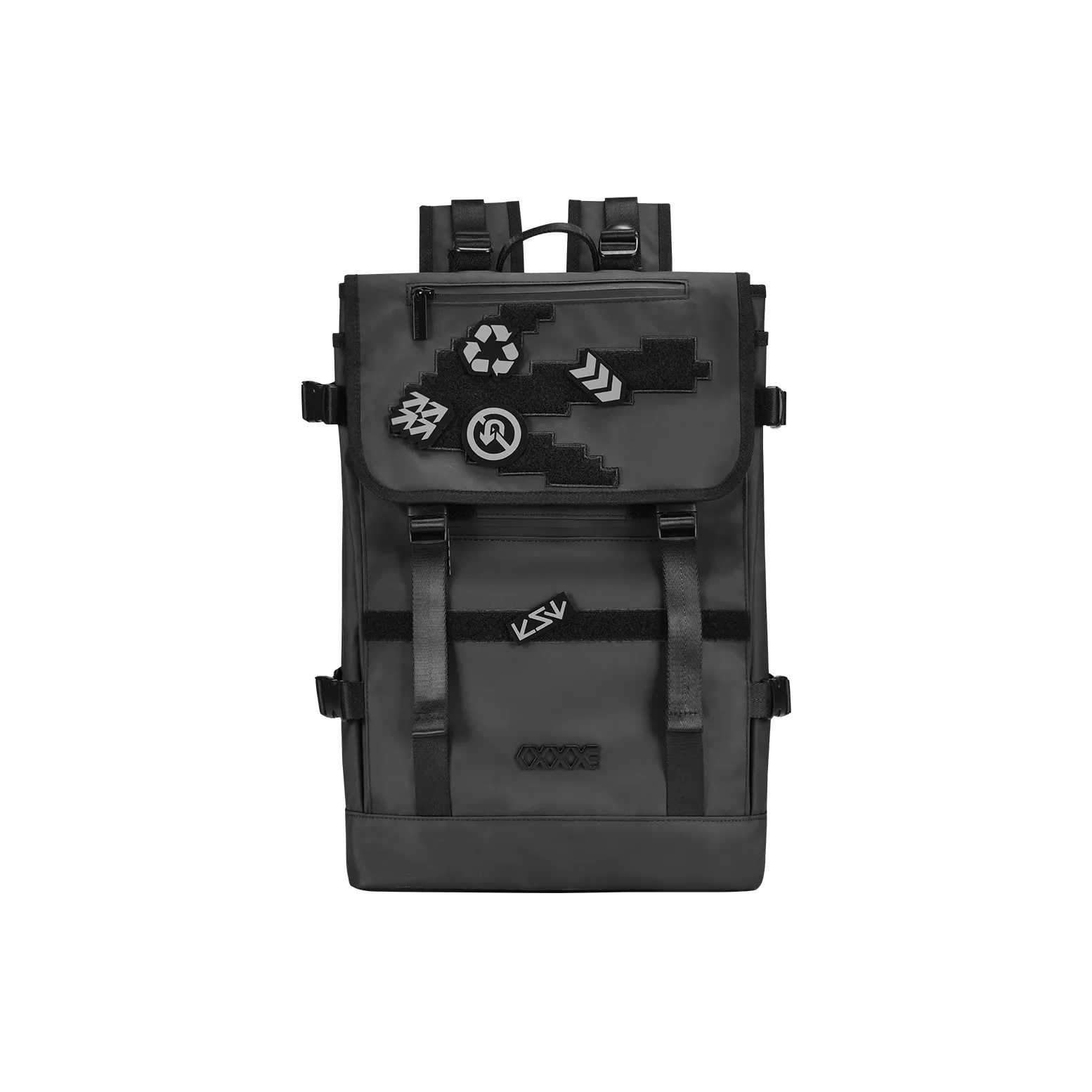 COEXISTENCE Полиэстер Ноутбук Сумка Рюкзак Стандартный Унисекс Черный