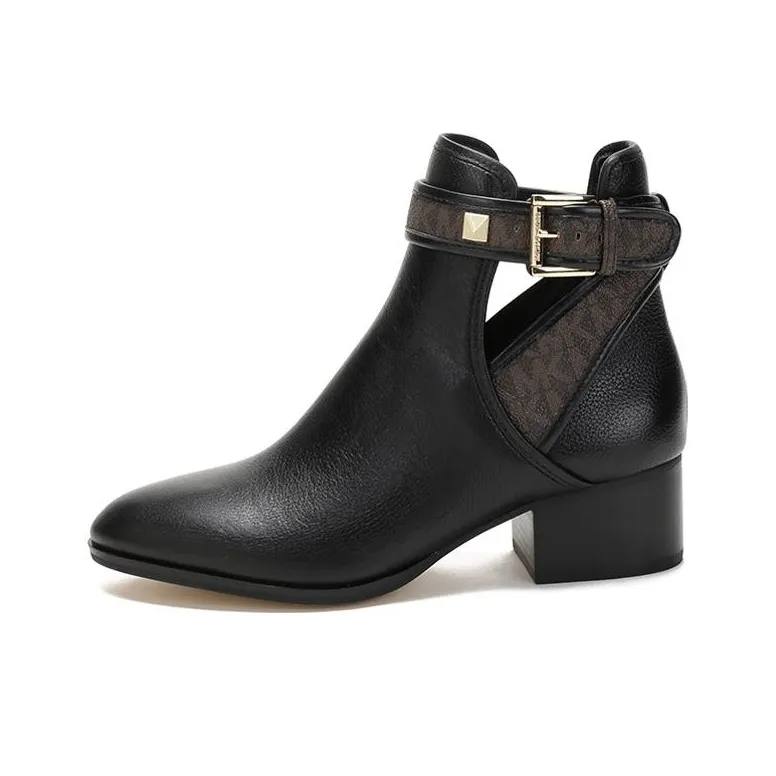 MICHAEL KORS Ankle Boots Women's Black Brown
