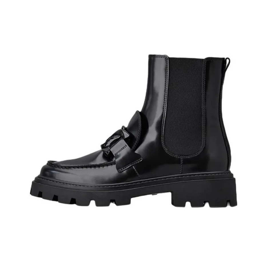 TOD'S Kate Short Chelsea Boots Women's Black