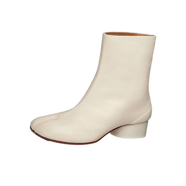 Maison Margiela Tabi 30mm Leather Ankle Boots