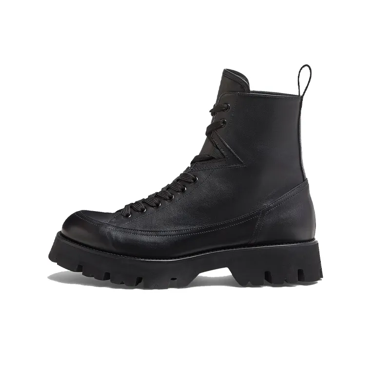 FANSIZHE Ankle Stan boots Men's Black