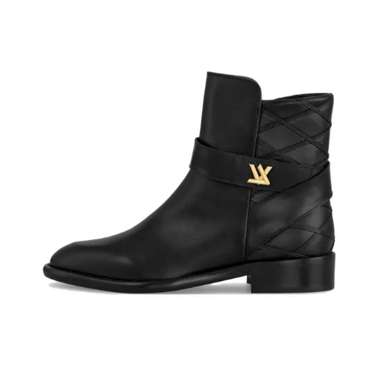 LOUIS VUITTON Westside Ankle Boots Women's Black