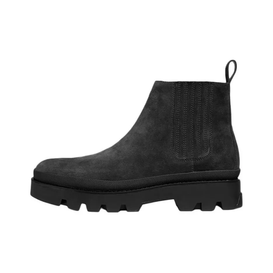 MICHAEL KORS Lewis Ankle Boots Men's Black