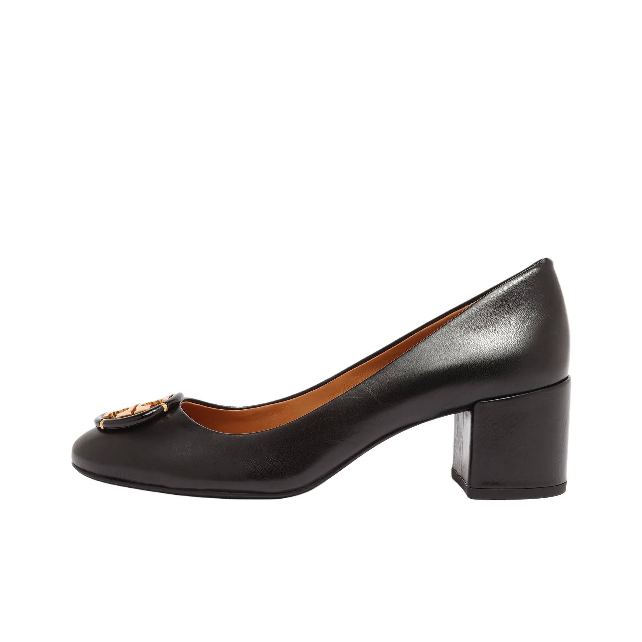 TORY BURCH Block Heel High Heels Women's Black