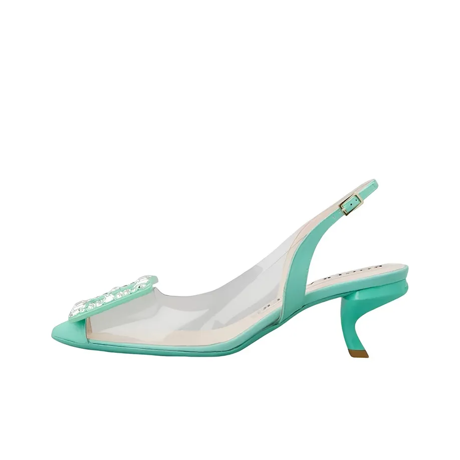Roger Vivier Buckled Slingback Pumps