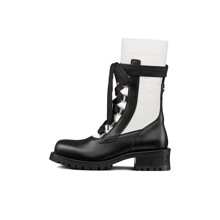 DIOR Land Lace up Boot Ankle Boots Women's