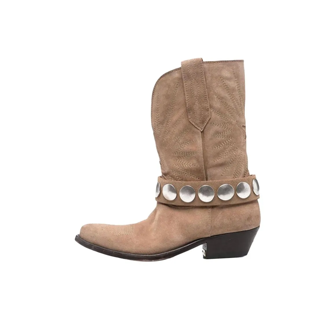 Golden Goose Buckle fastening Suede Boots