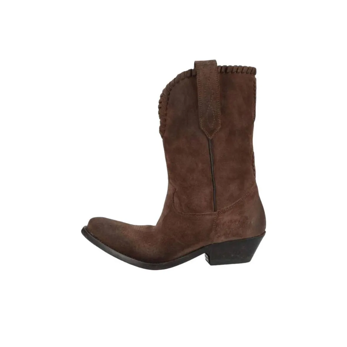 Golden Goose Wish Star Ankle Boots Women's Brown