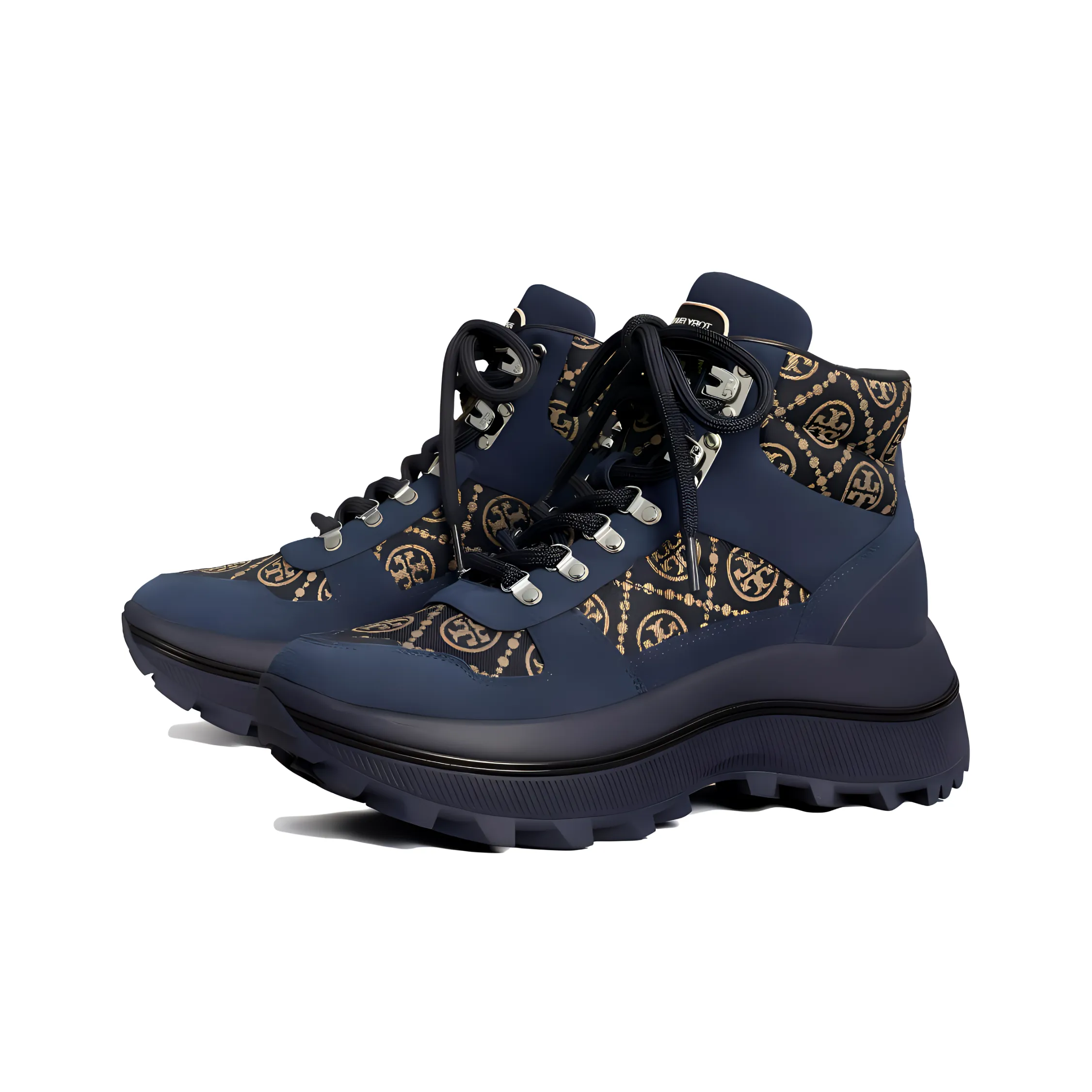 Tory Burch T Monogram Ботильоны Женские Темно-синий