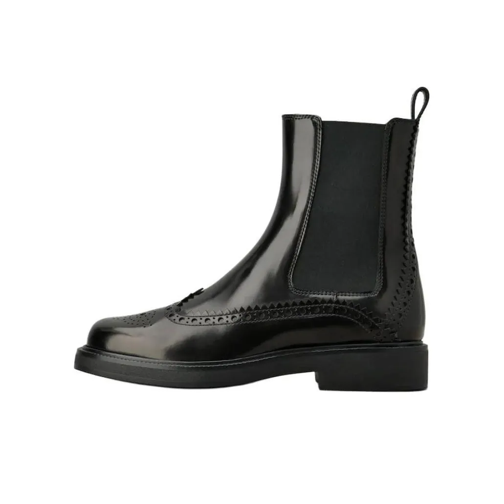 TOD'S Tods Round Toe Ankle Boots Women's