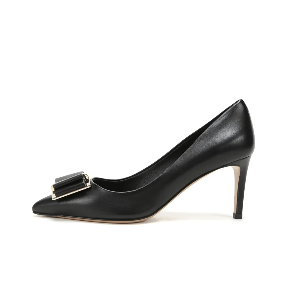 FERRAGAMO Pre Owned Décolleté 75mm Vara bow Leather Pumps