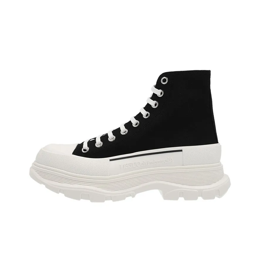 Alexander McQueen Tread Slick Lace Up Boots