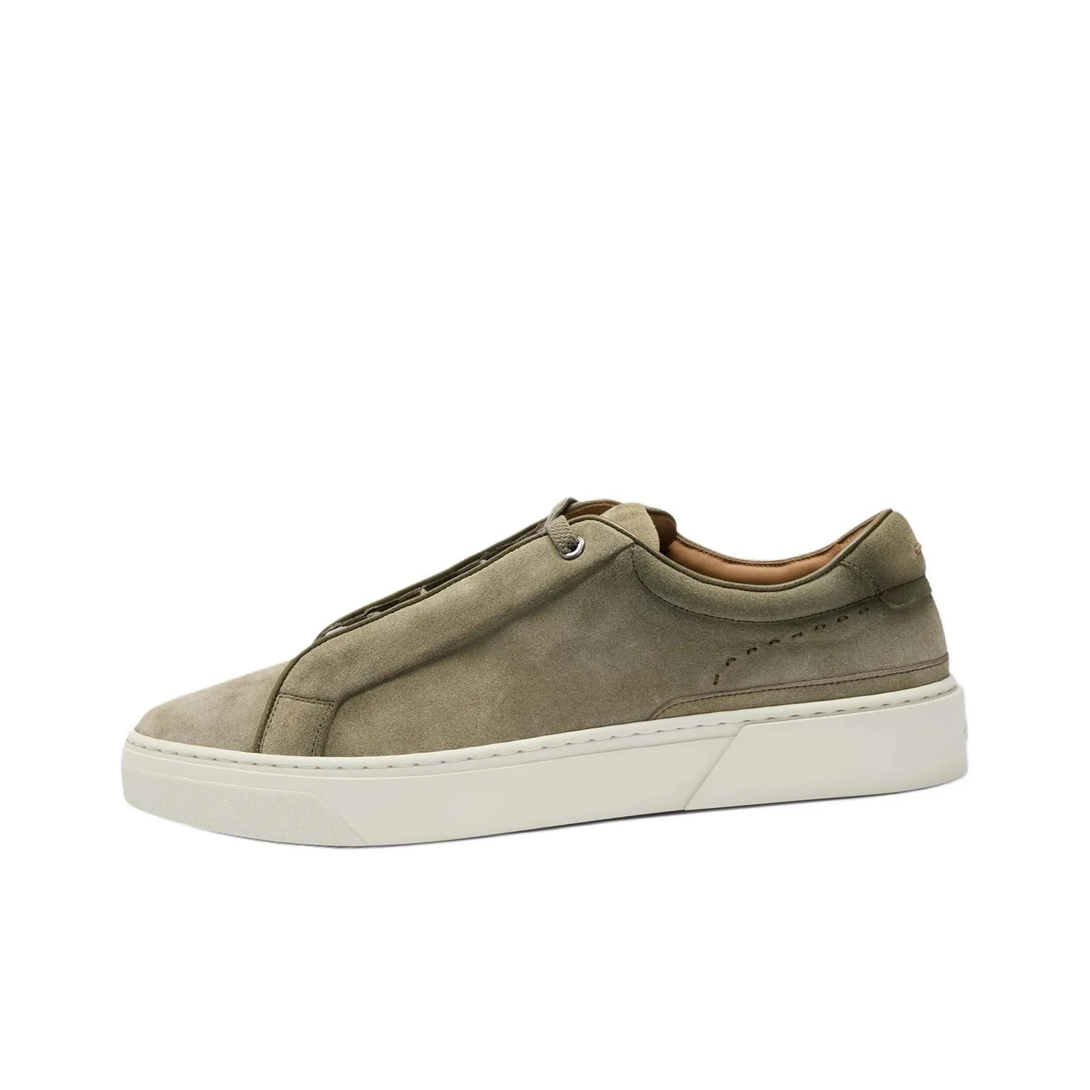 HUGO BOSS Gary Low Top Skateboard Shoes Men's Light Green