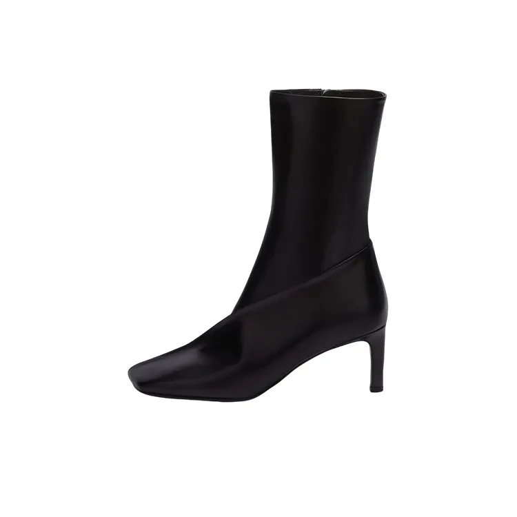 JIL SANDER Square-toe Ankle Boots