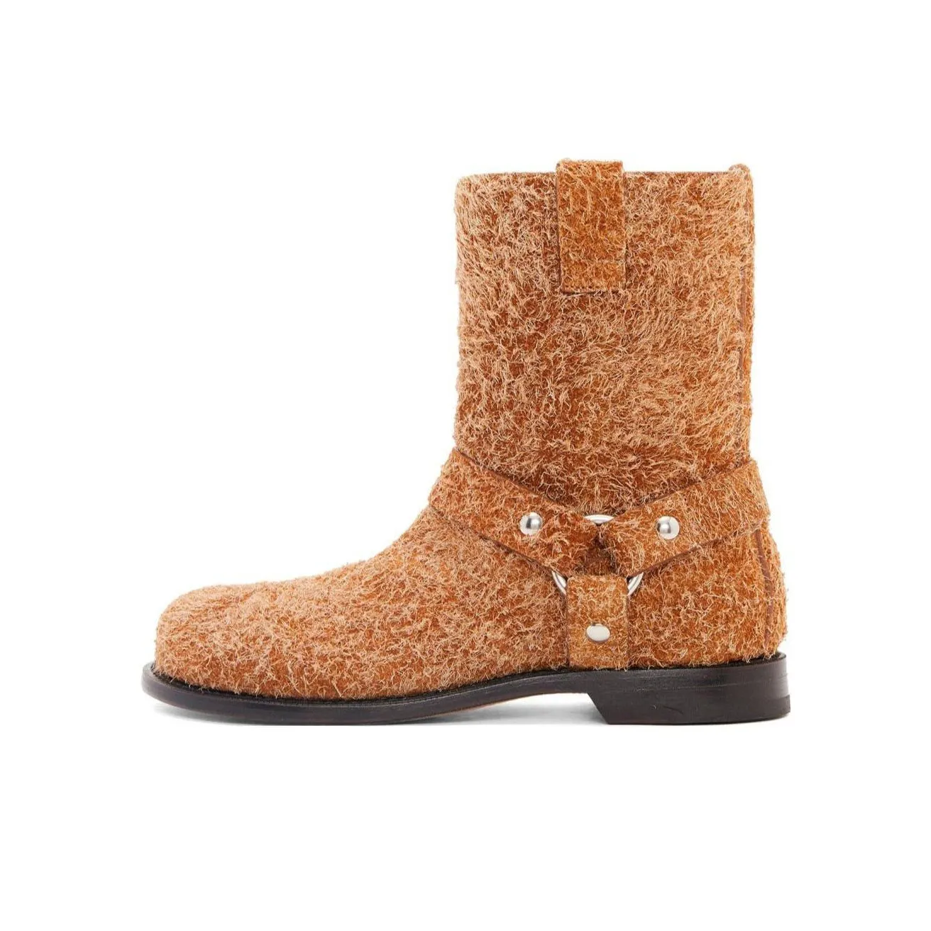 LOEWE Campo Ankle Boots 3cm Women's Tan