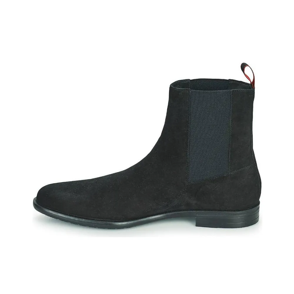 HUGO BOSS Short Chelsea Boots Men's Black