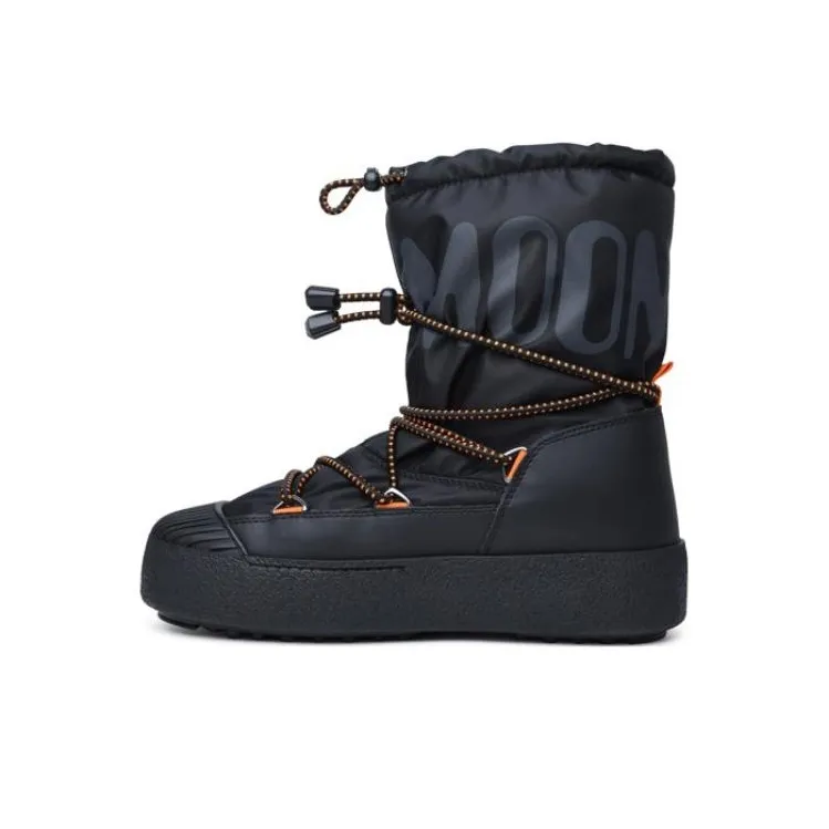 MOON BOOT Mtrack Polar Короткий Сноубутсы Мужской Черный Оранжевый