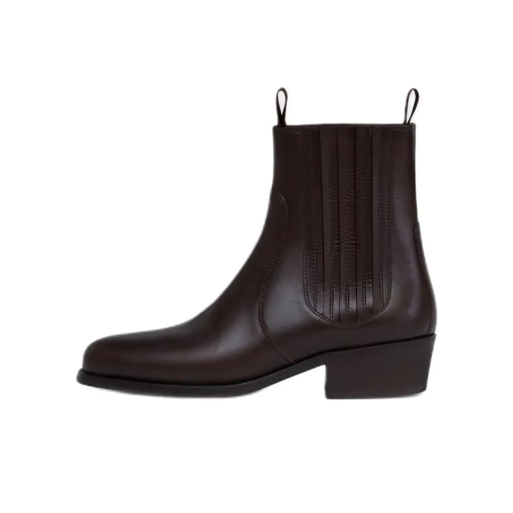 Lemaire Chelsea Boots Men Brown