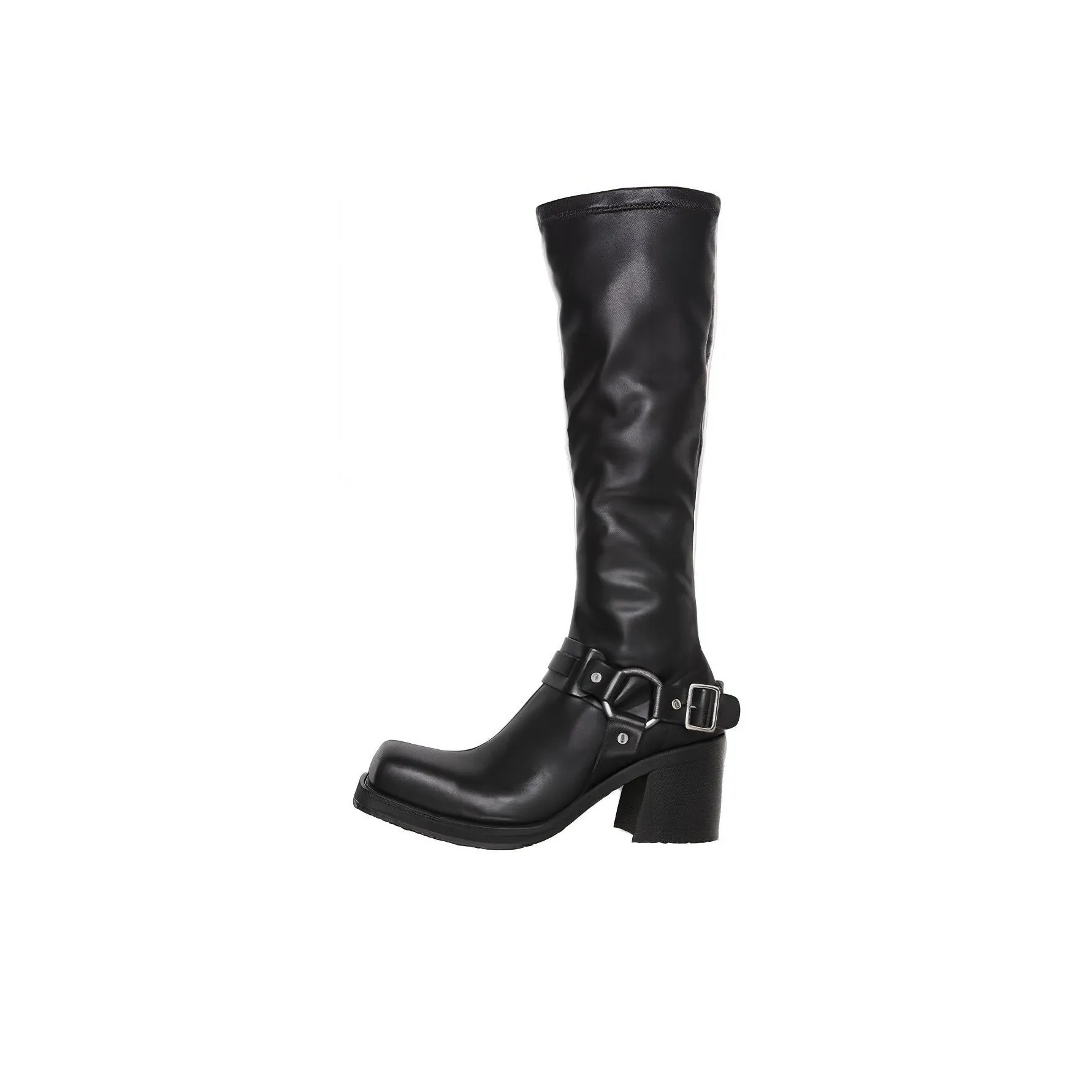 Acne Studios 80mm Square-toe Leather Boots