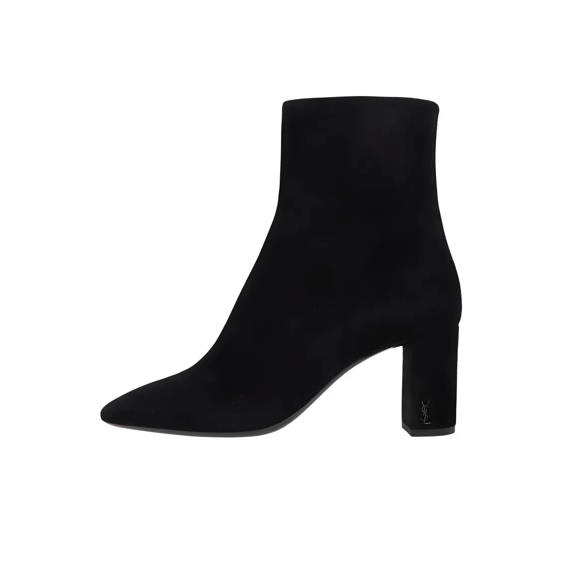 SAINT LAURENT Lou Heeled Ankle Boots Women's